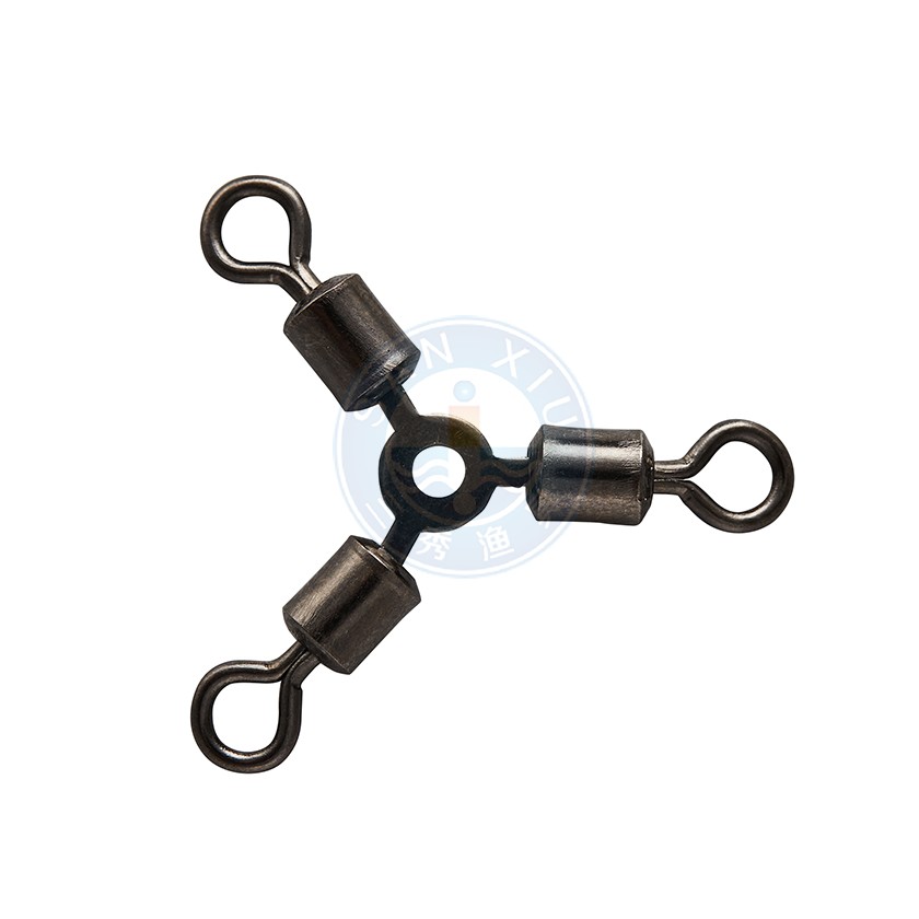 Double color rolling swivel fishing tackle accessories