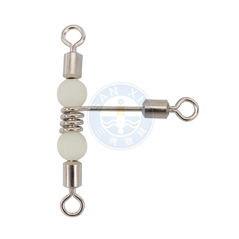 Double color rolling swivel fishing tackle accessories