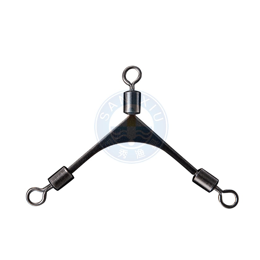 Double color rolling swivel fishing tackle accessories