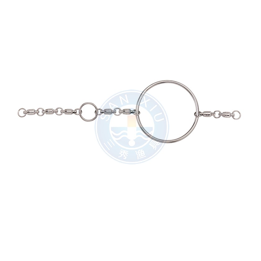 Double color rolling swivel fishing tackle accessories