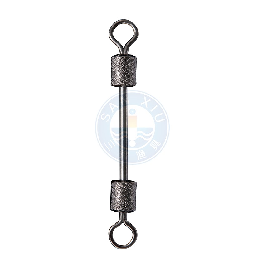Double color rolling swivel fishing tackle accessories